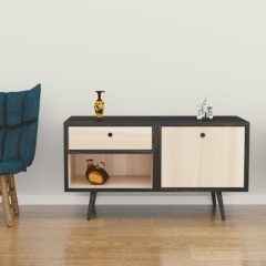 Organiser sa déco avec une enfilade, le style rétro est au rendez-vous !